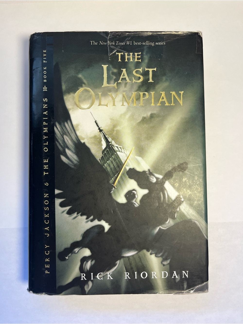 The Last Olympian Hardcover Book - Rick Riordan